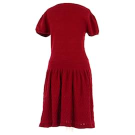 Sandro-robe-Dark red