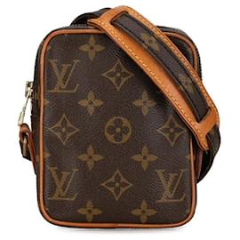 Louis Vuitton-Louis Vuitton Mini Danube Canvas Shoulder Bag M45268 in Good condition-Other