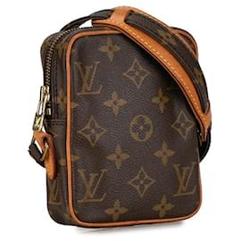 Louis Vuitton-Louis Vuitton Mini Danube Sac à bandoulière en toile M45268 en bon état-Autre