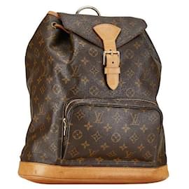 Louis Vuitton-Louis Vuitton Montsouris GM Canvas Rucksack M51135 in gutem Zustand-Andere