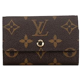 Louis Vuitton-Porta-chaves de lona Louis Vuitton Multicles 6 M62630 em excelente estado-Outro