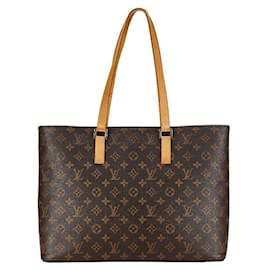 Louis Vuitton-Louis Vuitton Luco Tote Canvas Tote Bag M51155 in Good condition-Other