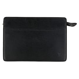 Louis Vuitton-Louis Vuitton Pochette Homme Leder Clutch M52522 in gutem Zustand-Andere