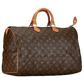 Louis Vuitton-Louis Vuitton Speedy 40 Canvas Handbag M41522 in Good condition-Other