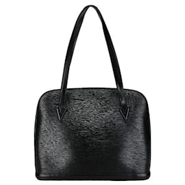 Louis Vuitton-Louis Vuitton Epi Leather Russac Tote Bag Bolso de hombro de cuero M52282 en buen estado-Otro