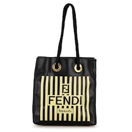 Fendi-Fendi Mini sac à main en cuir Vanity en cuir en excellent état-Autre