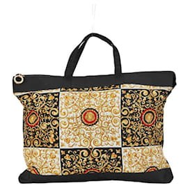 Versace-Versace Nylon Medusa Tote Bag Canvas Tote Bag in gutem Zustand-Andere