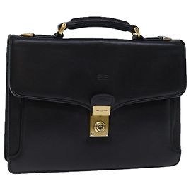 BALENCIAGA Sac Business Cuir Noir Auth bs14199 Noir