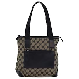 Gucci-GUCCI Borsa tote in tela GG Beige 019 0402 3754 Auth 75106-Beige