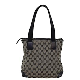 Gucci-GUCCI Borsa tote in tela GG Beige 019 0402 3754 Auth 75106-Beige