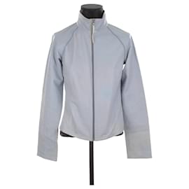 Prada-Leather coat-Grey