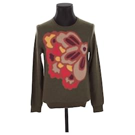 Eric Bompard Pull en cachemire kaki Kaki