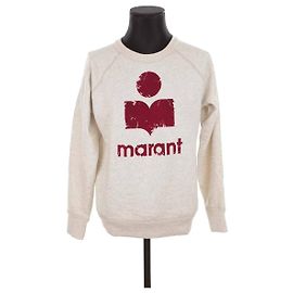 Isabel Marant Etoile Suéter de algodão Cinza