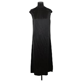 Autre Marque-Robe en soie-Noir