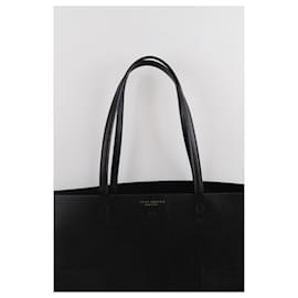Tory Burch-Leather Cerf Tote-Black
