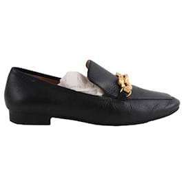 Tory Burch-Leather loafers-Black