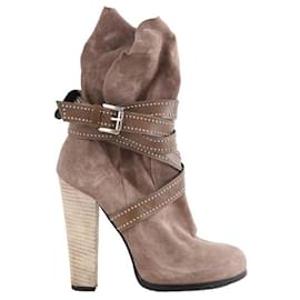 Barbara Bui Botas de camurça Marrom