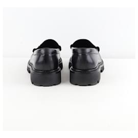 Céline-Leather loafers-Black