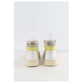 Autre Marque-Leather sneakers-Beige