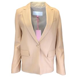 Autre Marque-The Mighty Company Veste en cuir Hoxton beige-Beige