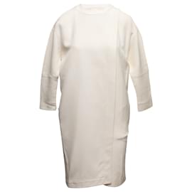 Fendi-Ensemble de robe deux pièces en soie mélangée Fendi blanche Taille IT 38-Blanc
