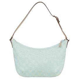 Gucci-Gucci  GG Monogram Hobo Shoulder Bag-Blue