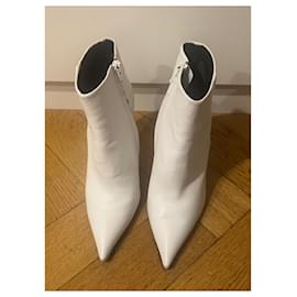 Topshop-Ankle Boots-White