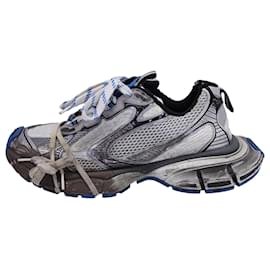 Balenciaga-Balenciaga 3XL Trainers Worn Out in Grey Polyurethane-Grey
