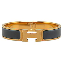 Hermès-Pulsera Hermes Clic H Brazalete de metal PM en buen estado-Otro