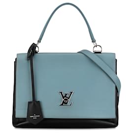 Louis Vuitton-Louis Vuitton Blue Lockme II-Black,Blue,Light blue