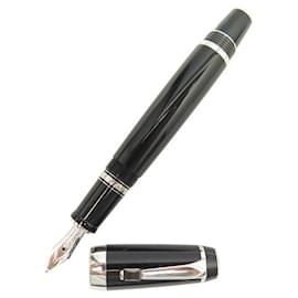 Montblanc-NEW MONTBLANC BOHEME PIERRE NOIR FOUNTAIN PEN 5049 RESIN BLACK FOUTAIN PEN-Black