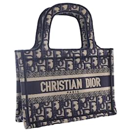 Christian Dior-Dior Book Tote Mini-Blue,Light blue