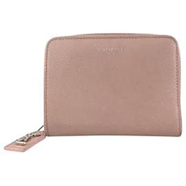 Saint Laurent-Saint Laurent (YSL) Compact Bifold Wallet-Pink