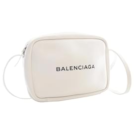 Balenciaga-Balenciaga Umhängetasche für jeden Tag-Weiß,Roh