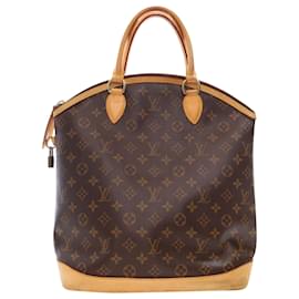 Autre Marque-Louis Vuitton Cabas Lockit-Marron,Rouge