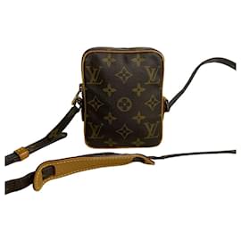 Louis Vuitton-Louis Vuitton Mini Danube Canvas Crossbody Bag M45268 in Good condition-Other