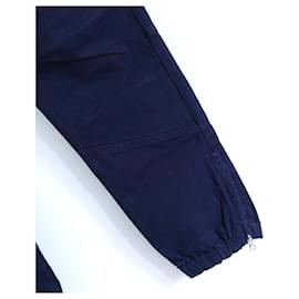 Frame Denim-Frame Trapunto Moto Pants Washed Navy-Navy blue