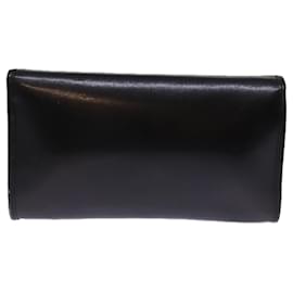 Balenciaga-BALENCIAGA Bolsa de ombro com corrente de couro preto Auth bs14136-Preto