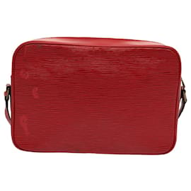 Louis Vuitton-LOUIS VUITTON Epi Trocadero 27 Bolsa de Ombro Vermelha M52317 Autenticação de LV 74909-Vermelho