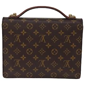 Louis Vuitton-LOUIS VUITTON Monogram Monceau 26 Shoulder Bag M51187 LV Auth 74308-Monogram