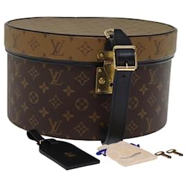Louis Vuitton-LOUIS VUITTON Monogramm Reverse Boite Chapeau 30 Handtasche M20084 LV Auth 74280S-Andere
