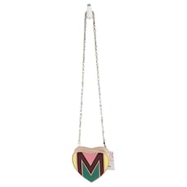 Maje-This shoulder bag features a leather body-Multiple colors