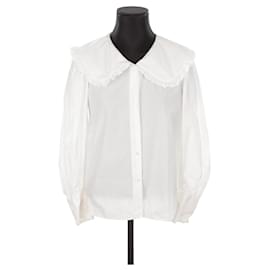 Sandro Camicia di cotone Bianco