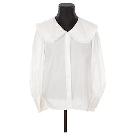 Sandro Camisa de algodão Branco