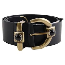 Etro-Leather belt-Black