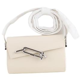 Autre Marque-Crossbody de cuero-Blanco