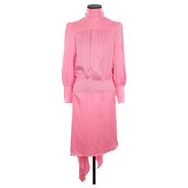 Zadig & Voltaire Robe en soie Rose