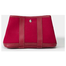 Hermès HERMES Bag in Red Canvas - 101937 Red