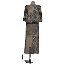 Kenzo-robe longue-Multicolore