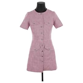 Maje-Cotton dress-Pink